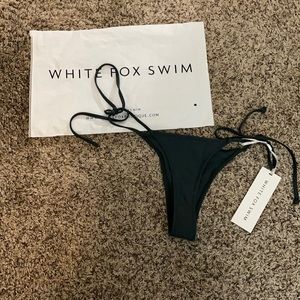 White fox boutique bikini bottoms-lagoon